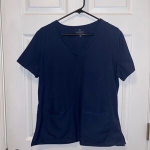 Med Couture Navy scrub set (top & bottom)
